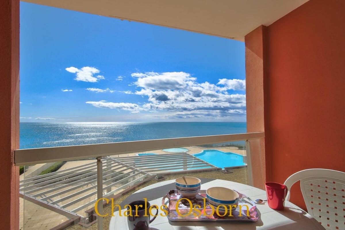 Au Cayenne, Terrasse Et Vue Mer Сет Экстерьер фото