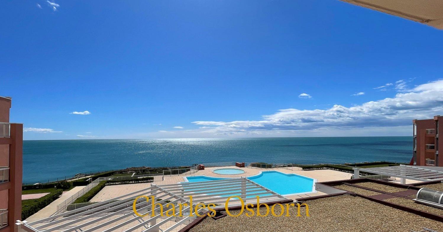Au Cayenne, Terrasse Et Vue Mer Сет Экстерьер фото